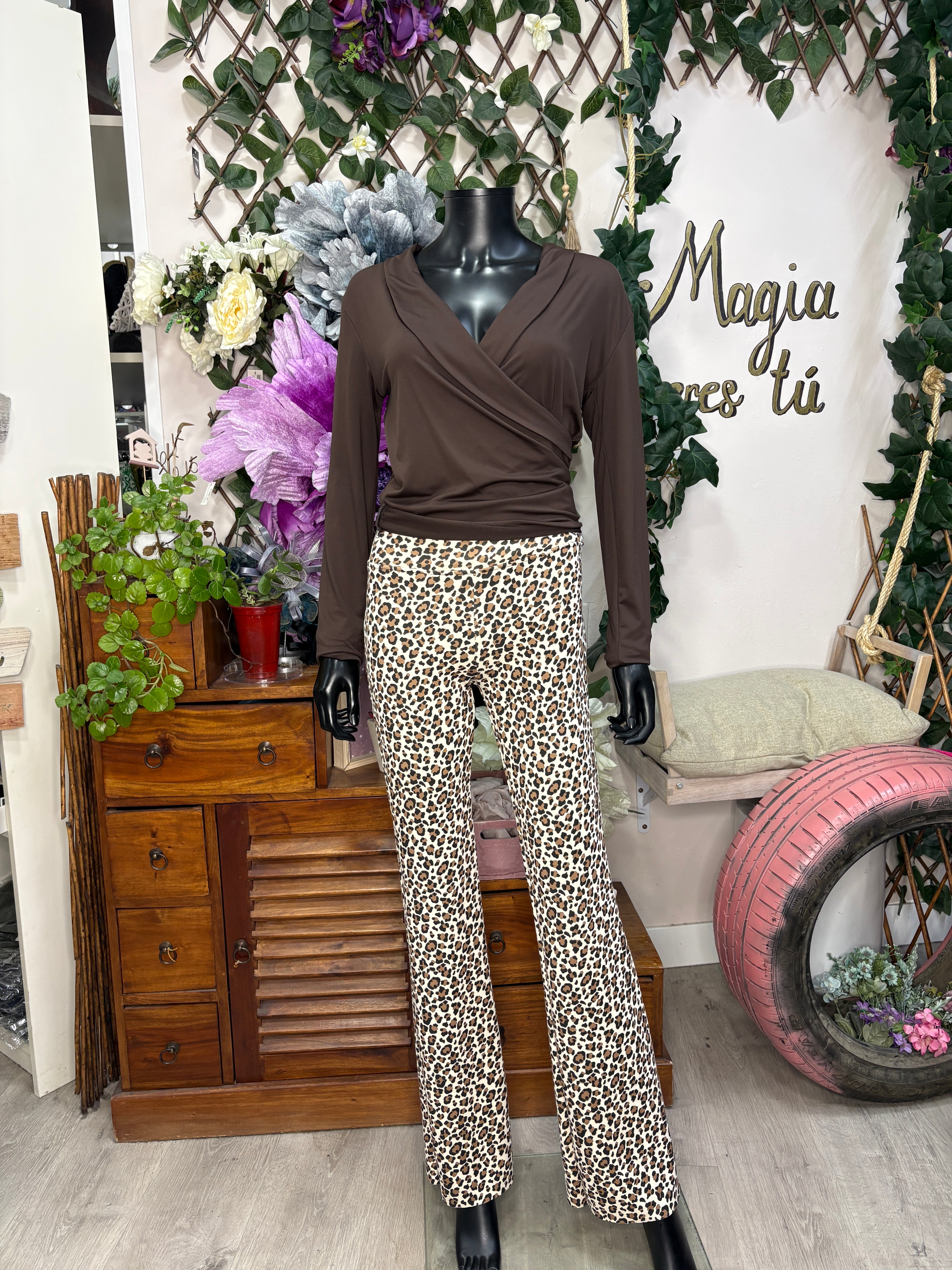 Pantalón Animal Print